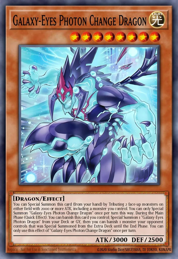 Galaxy-Eyes Photon Change Dragon