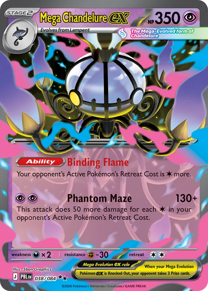 Mega Chandelure ex