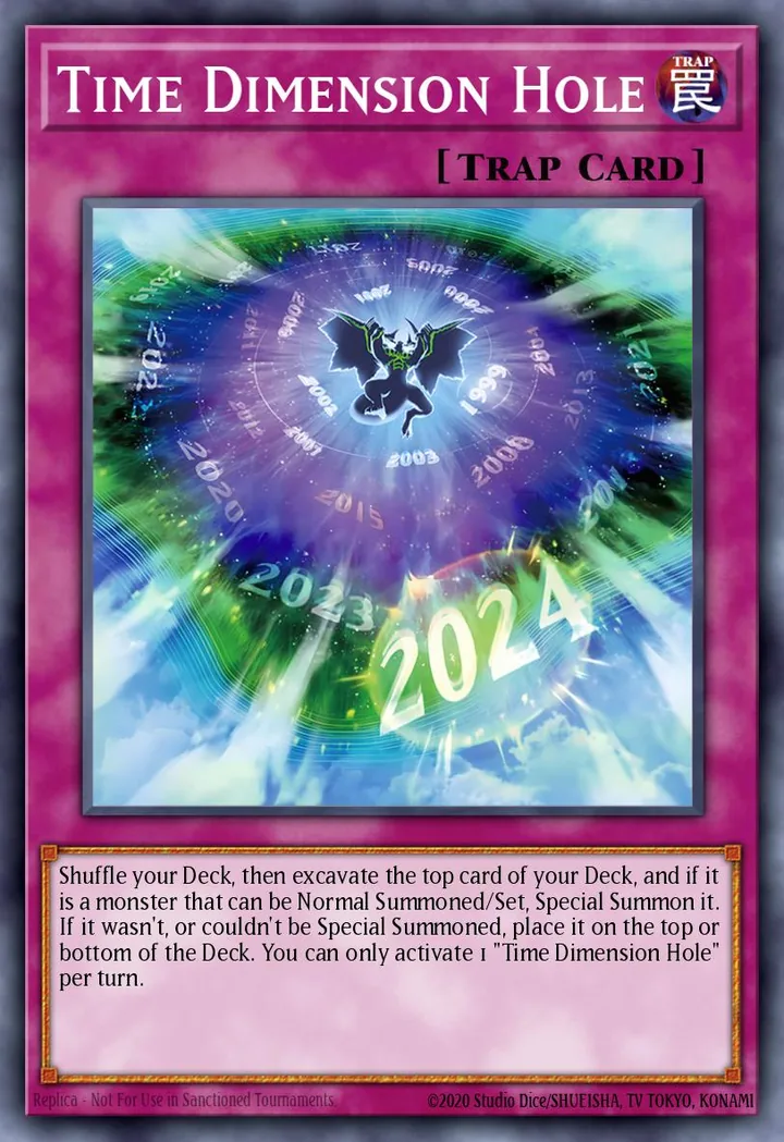 Time Dimension Hole