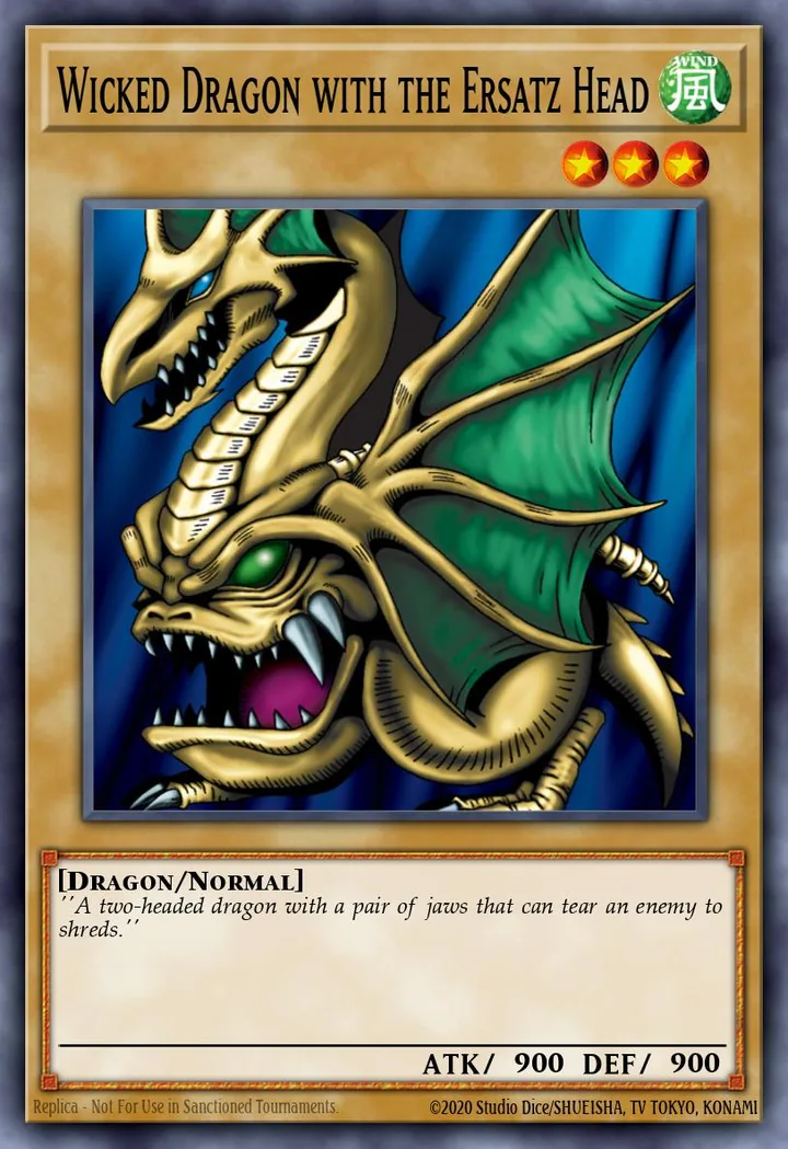 Wicked Dragon with the Ersatz Head