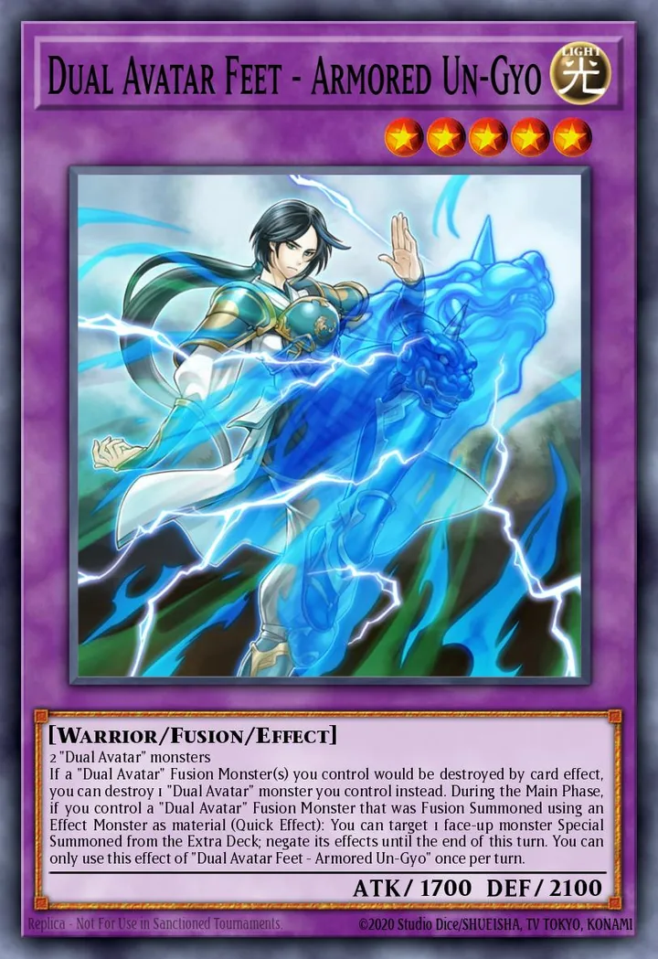 Dual Avatar Feet - Armored Un-Gyo