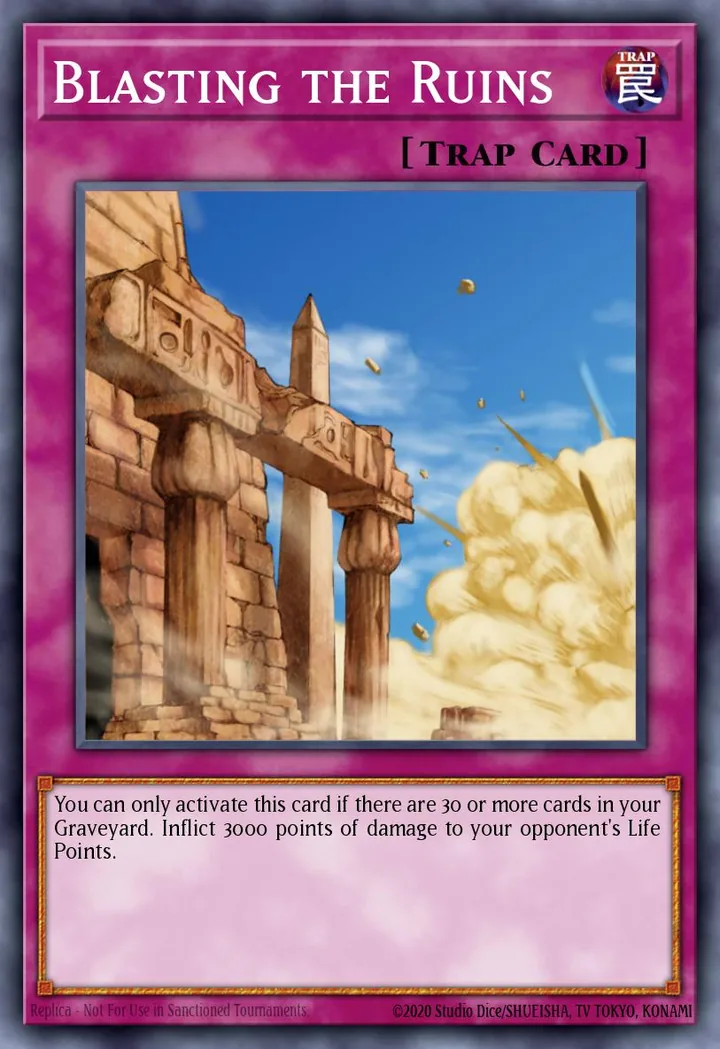 Blasting the Ruins