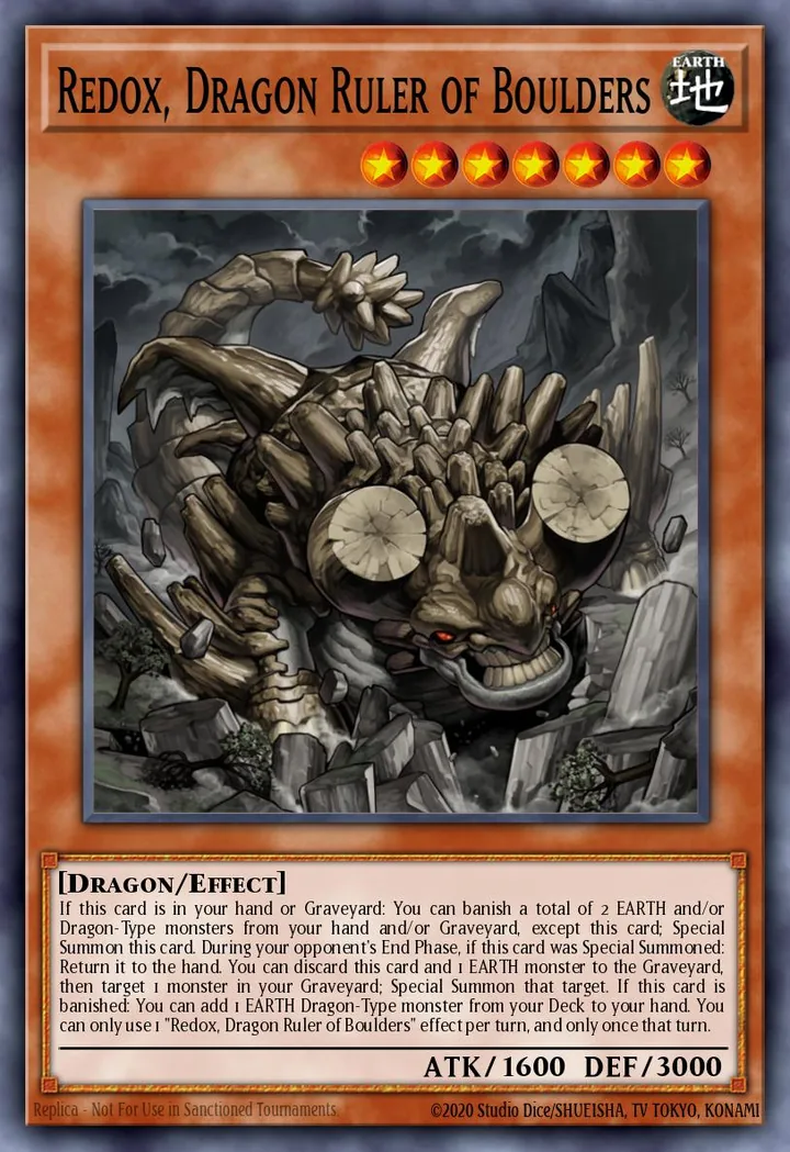 Redox, Dragon Ruler of Boulders