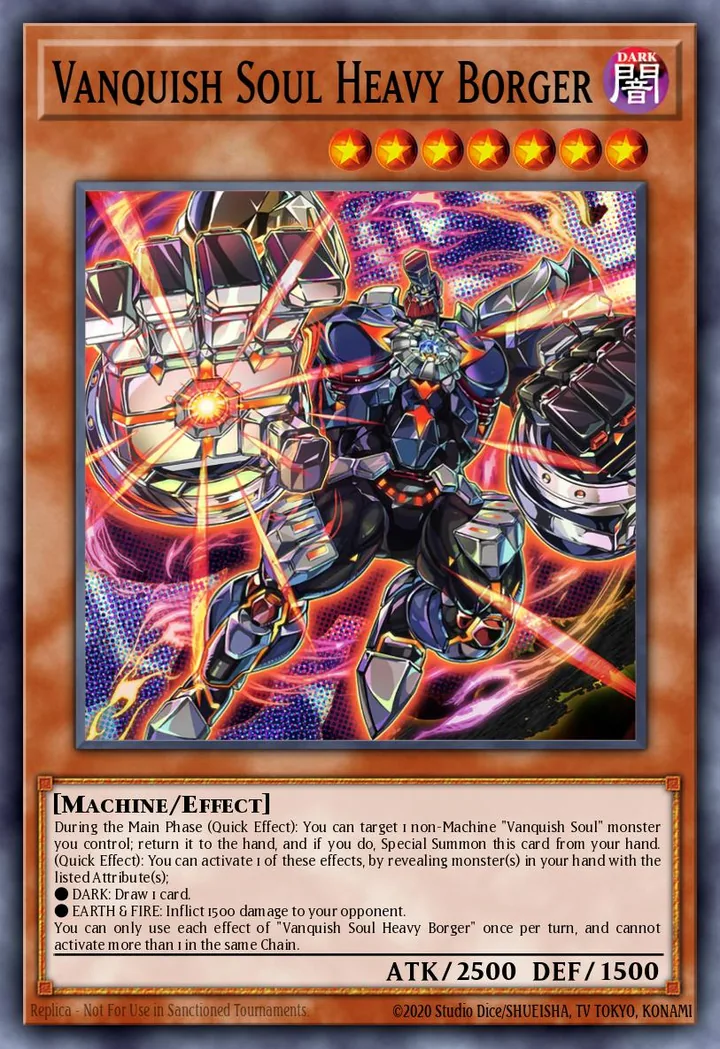 Vanquish Soul Heavy Borger