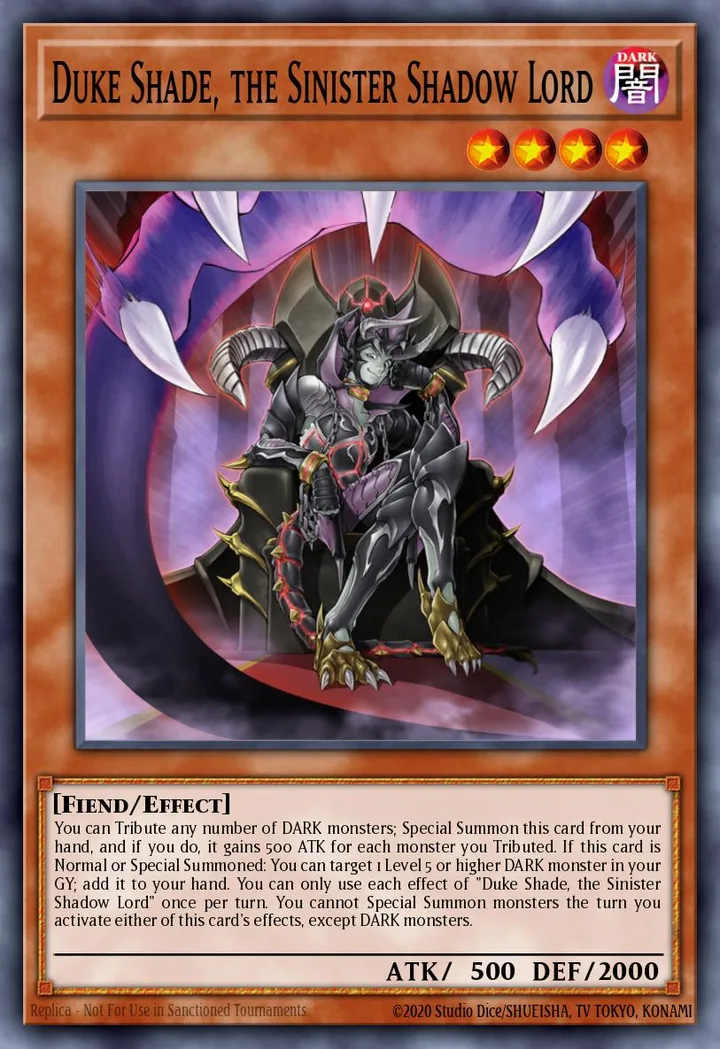 Duke Shade, the Sinister Shadow Lord