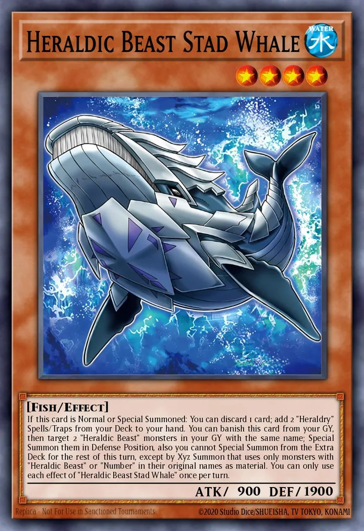 Heraldic Beast Stad Whale