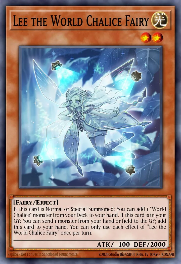 Lee the World Chalice Fairy