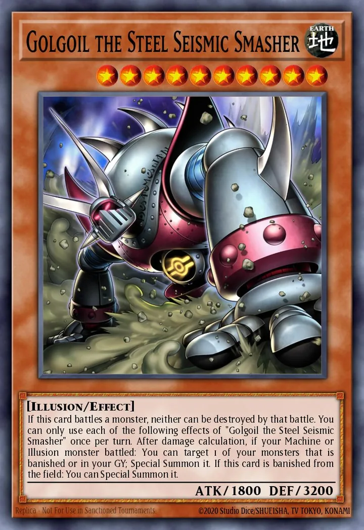 Golgoil the Steel Seismic Smasher