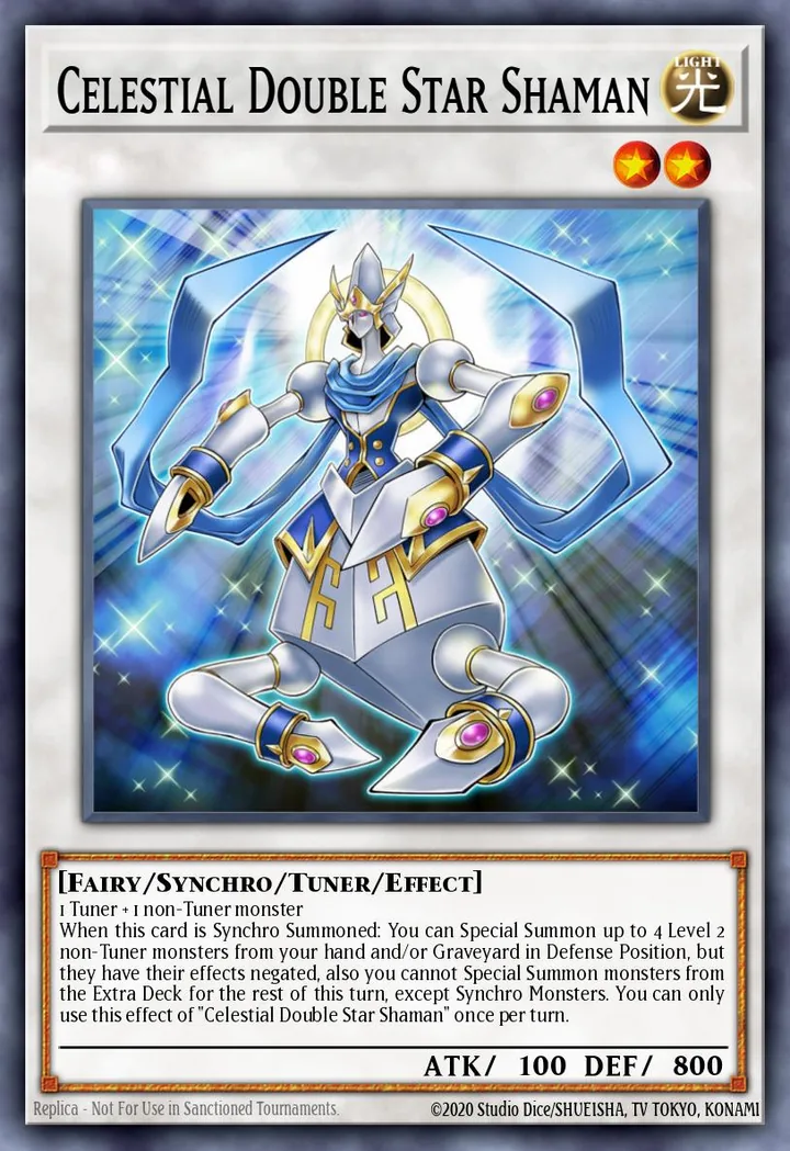 Celestial Double Star Shaman