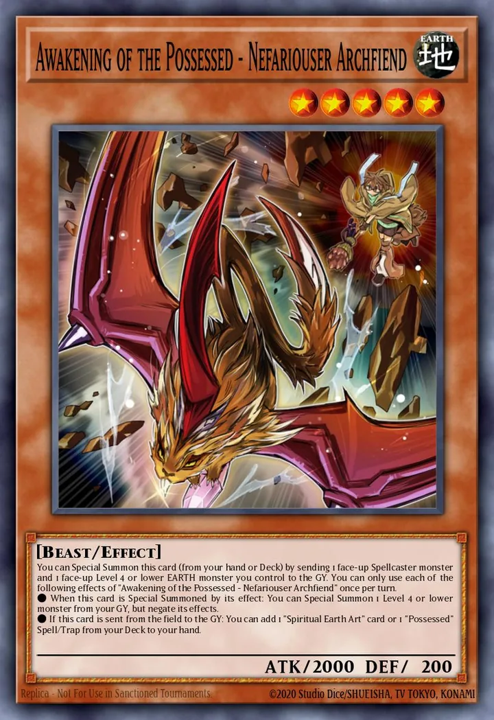 Awakening of the Possessed - Nefariouser Archfiend