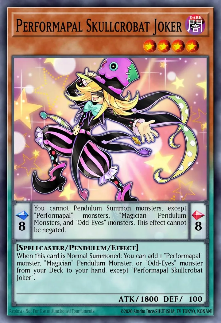 Performapal Skullcrobat Joker