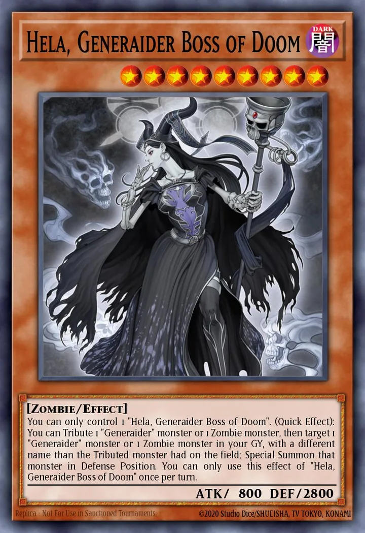 Hela, Generaider Boss of Doom