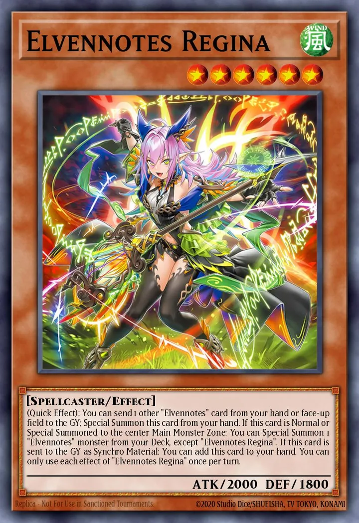 Elvennotes Regina