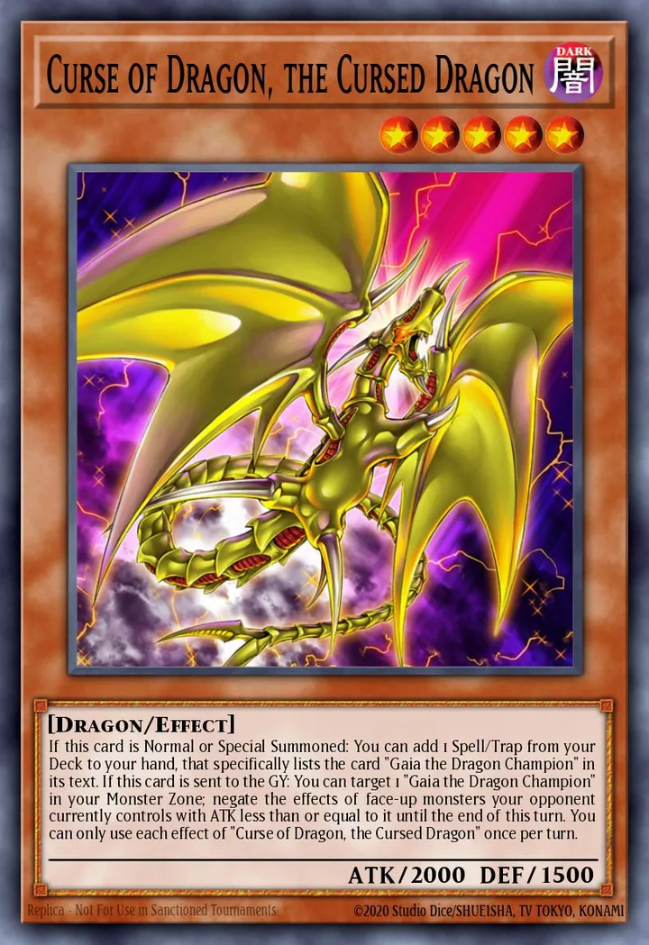 Curse of Dragon, the Cursed Dragon