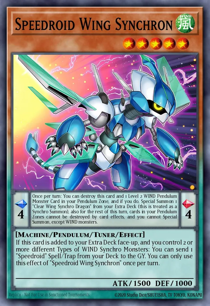 Speedroid Wing Synchron