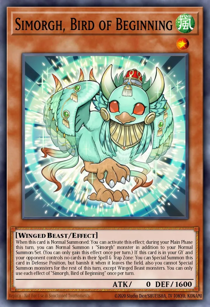 Simorgh, Bird of Beginning