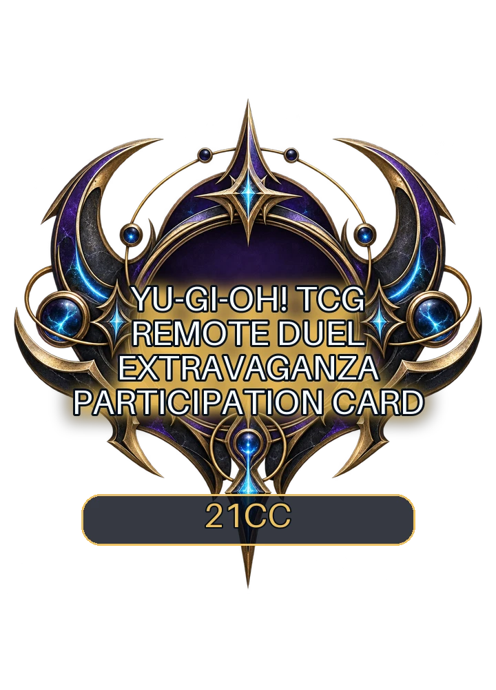 Yu-Gi-Oh! TCG Remote Duel Extravaganza participation card