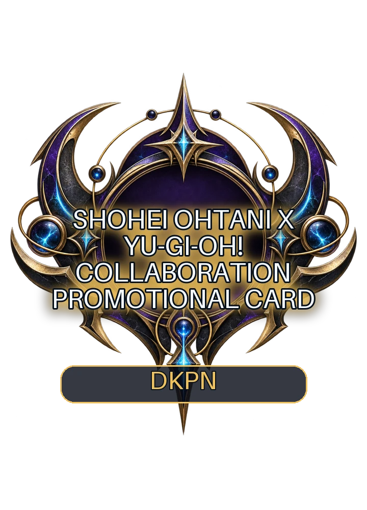 Shohei Ohtani x Yu-Gi-Oh! collaboration promotional card