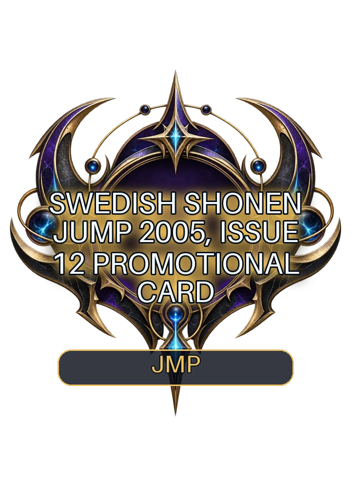 Shonen Jump Vol. 1, Issue 1 promotional card