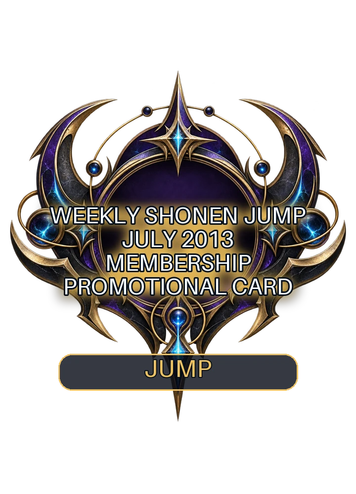 Weekly Shonen Jump April 2018 membership promotional card
