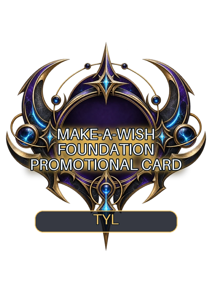 Make-A-Wish Foundation promotional card